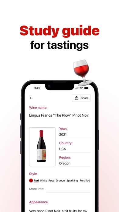 Wine Tracker: Tasting Notes screenshot 2