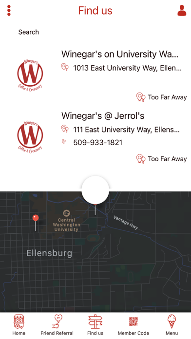 Winegar's screenshot 1