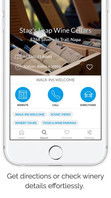 WineryGuide - Discover Napa screenshot 2
