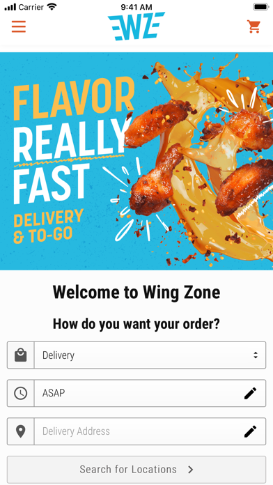 Wing Zone Ordering screenshot 5