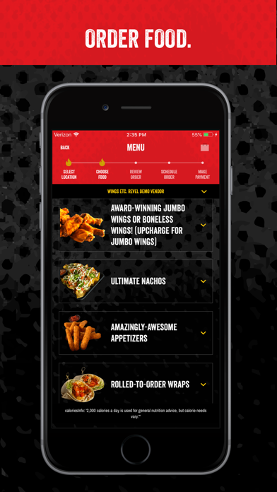 Wings Etc. screenshot 5