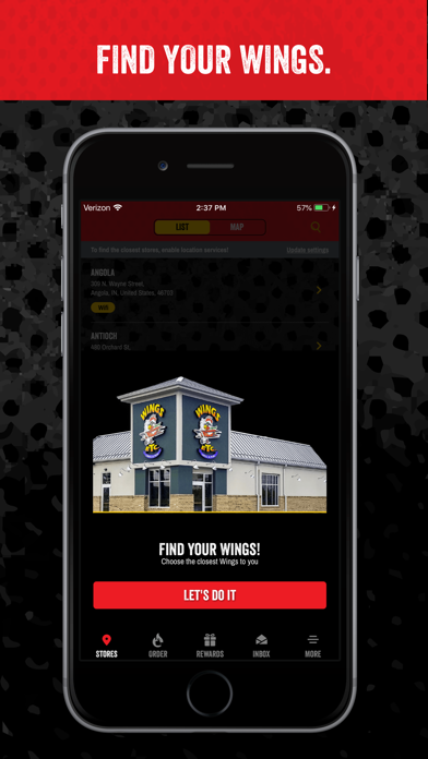 Wings Etc. screenshot 2