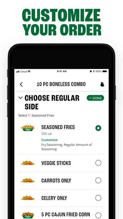 Wingstop screenshot 2