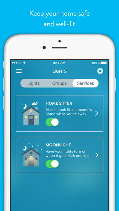 Wink - Smart Home screenshot 1