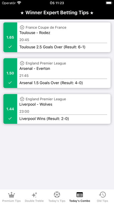 Winner Expert Betting Tips screenshot 2