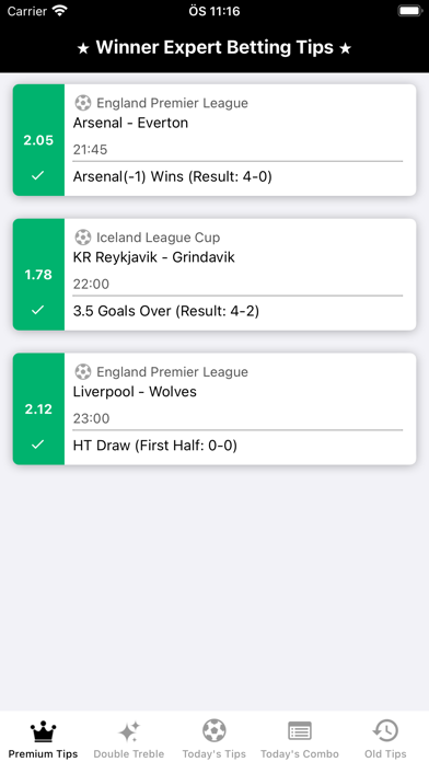 Winner Expert Betting Tips screenshot 3