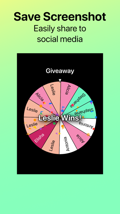 Winner Wheel - Random Picker screenshot 3