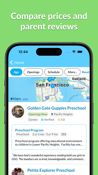 Winnie: Find Child Care Nearby screenshot 4