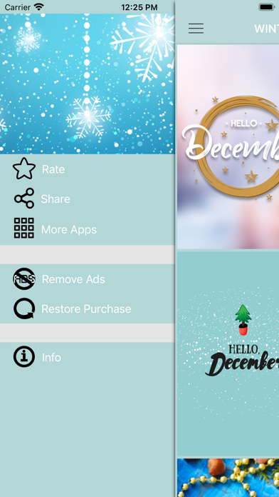 Winter Backgrounds HD Images screenshot 1