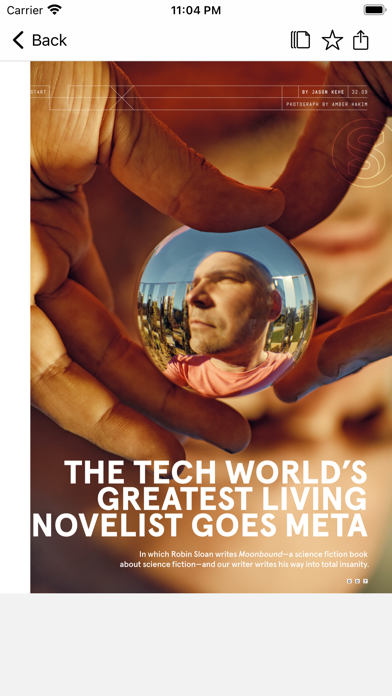 WIRED Magazine screenshot 4