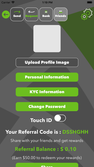 WireFas Money Transfer screenshot 1