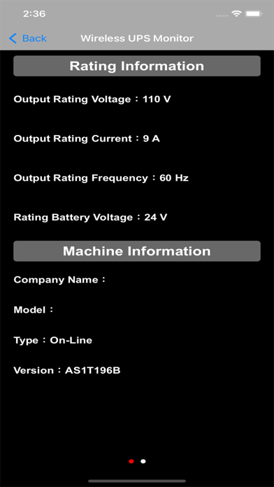 Wireless UPS Monitor screenshot 1
