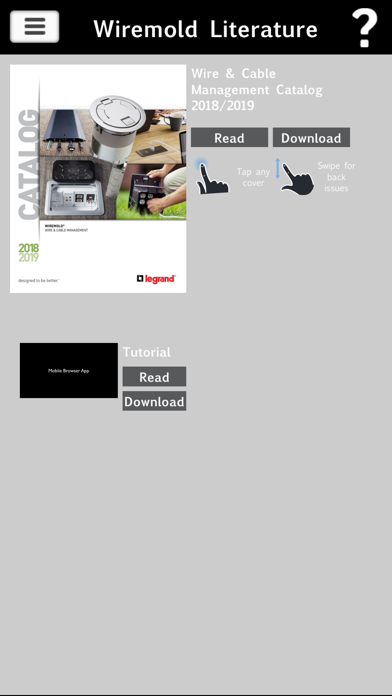 Wiremold Literature App screenshot 5