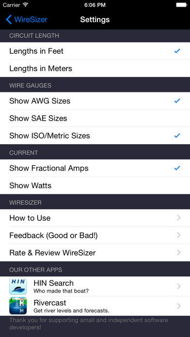 WireSizer - DC Voltage Drop screenshot 5
