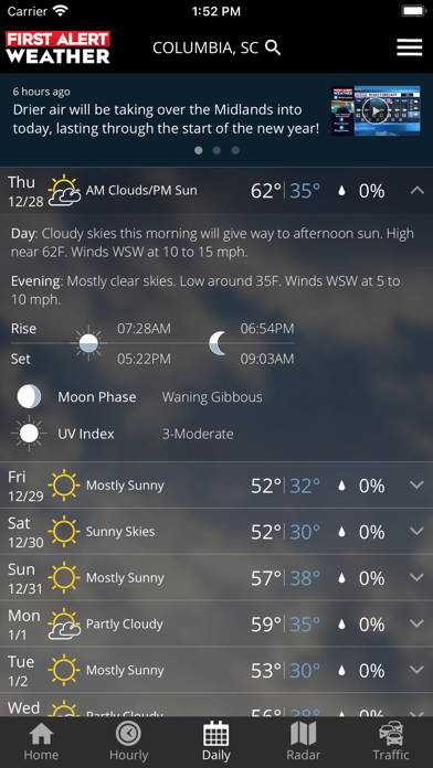WIS News 10 FirstAlert Weather screenshot 3