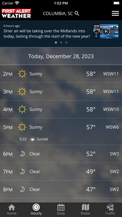 WIS News 10 FirstAlert Weather screenshot 4