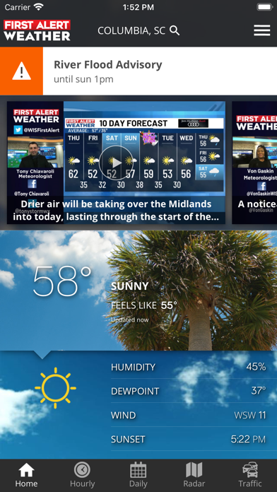 WIS News 10 FirstAlert Weather screenshot 5