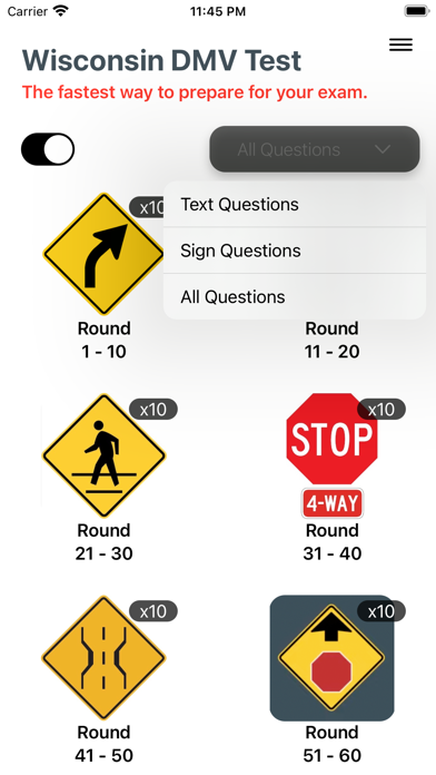Wisconsin DMV Practice 2025 screenshot 2