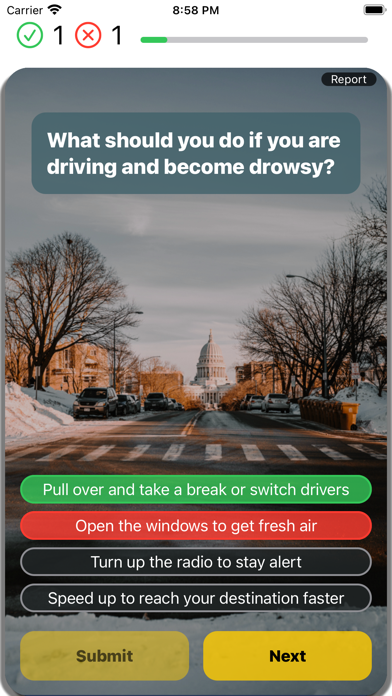 Wisconsin DMV Practice 2025 screenshot 3