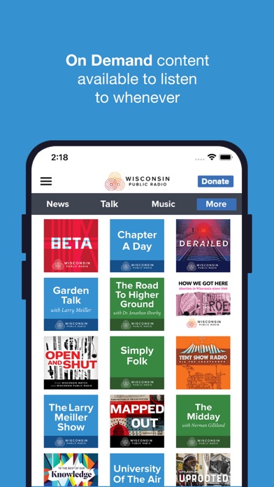 Wisconsin Public Radio App screenshot 1