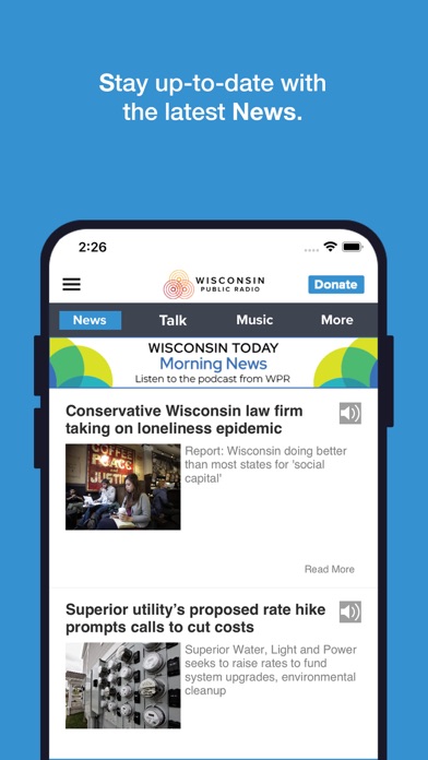 Wisconsin Public Radio App screenshot 4