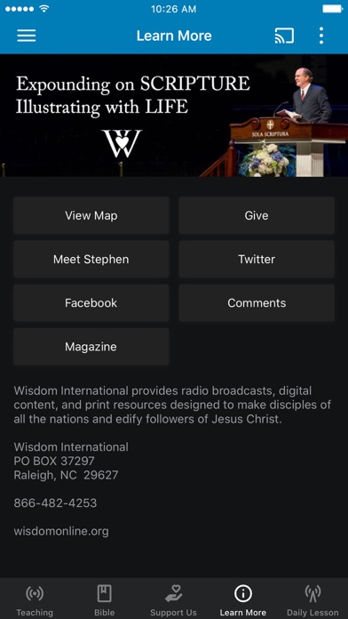 Wisdom International screenshot 1