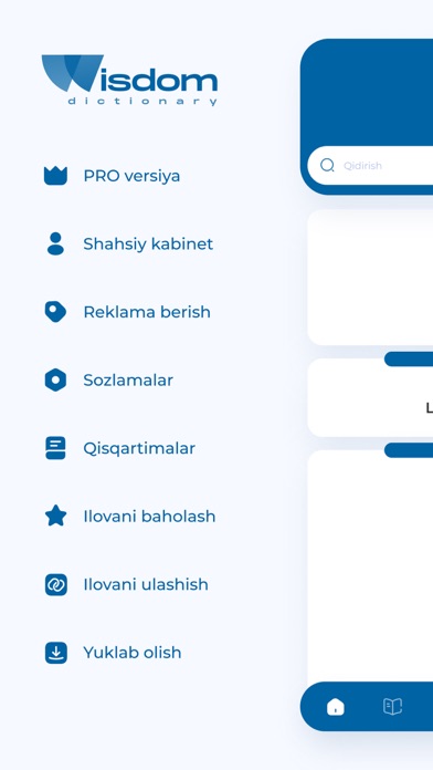 Wisdom lug'ati: English-Uzbek screenshot 3
