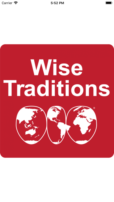 Wise Traditions Podcast screenshot 2