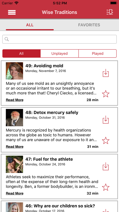 Wise Traditions Podcast screenshot 3