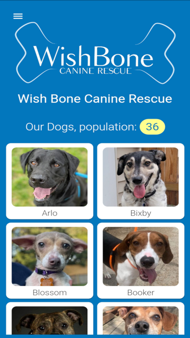 WishBone Canine Rescue screenshot 1
