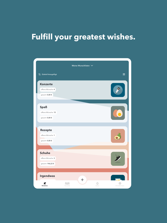 Wishlists - online wishlist screenshot 4