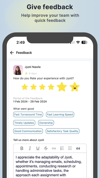 Wishup-Hire Virtual Assistants screenshot 1