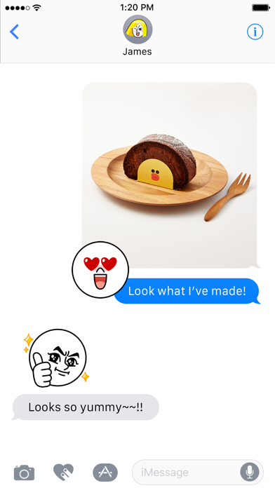 Witty-MOON Emoji - LINE FRIENDS screenshot 2