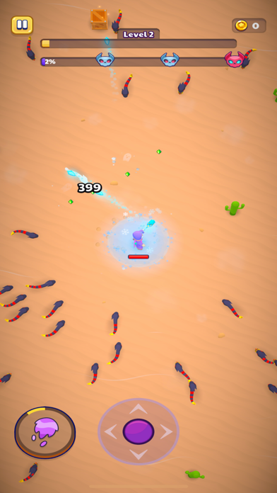 Wizard Hero - Magic Survival screenshot 1