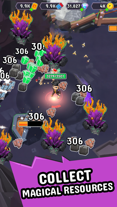Wizario: Idle Survival screenshot 5