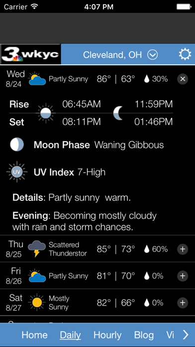 WKYC Weather screenshot 4