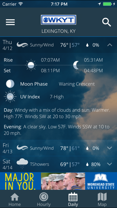 WKYT FirstAlert Weather screenshot 2