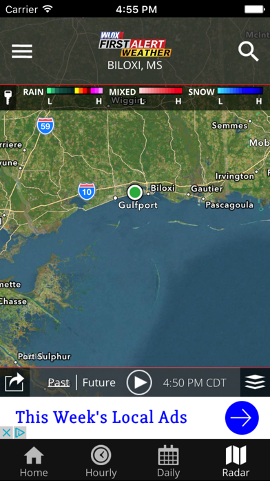 WLOX Weather screenshot 2