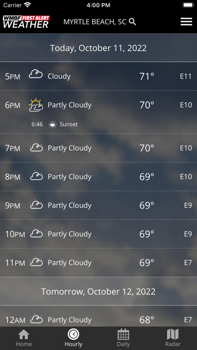 WMBF First Alert Weather screenshot 3