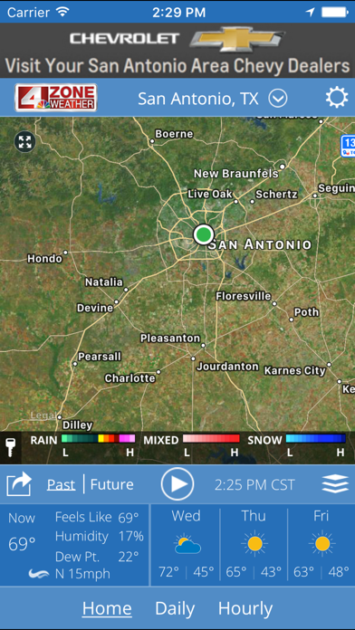 WOAI 4 Zone Weather screenshot 4