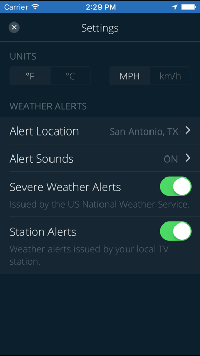 WOAI 4 Zone Weather screenshot 1
