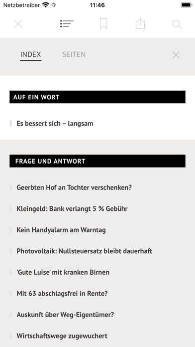 Wochenblatt LWB screenshot 1