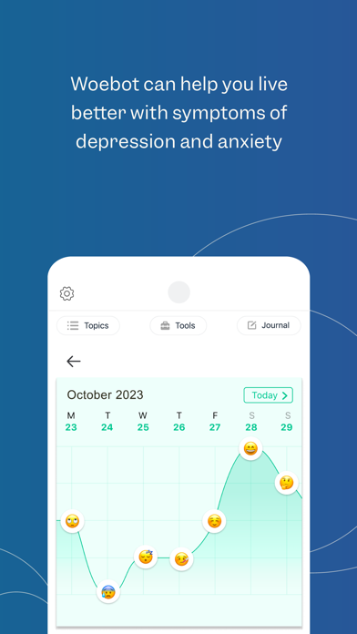 Woebot: The Mental Health Ally screenshot 4