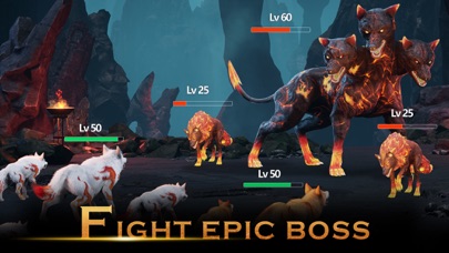 Wolf Game: Wild Animal Wars screenshot 3