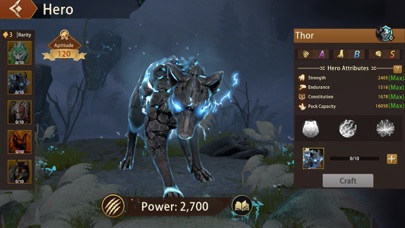 Wolf Game: Wild Animal Wars screenshot 2