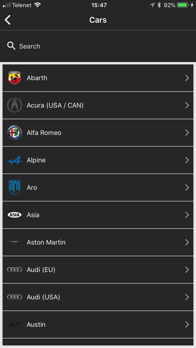 Wolf Lubricants Finder screenshot 5