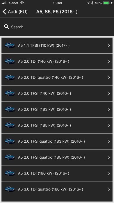 Wolf Lubricants Finder screenshot 3