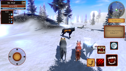 Wolf Simulator - Animal Games screenshot 2