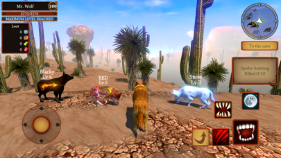 Wolf Simulator - Animal Games screenshot 1