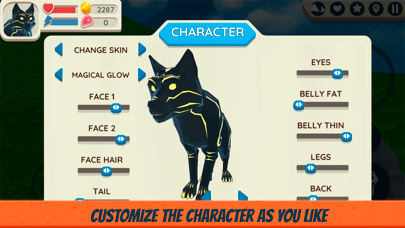 Wolf Simulator: Wild Animals screenshot 2
